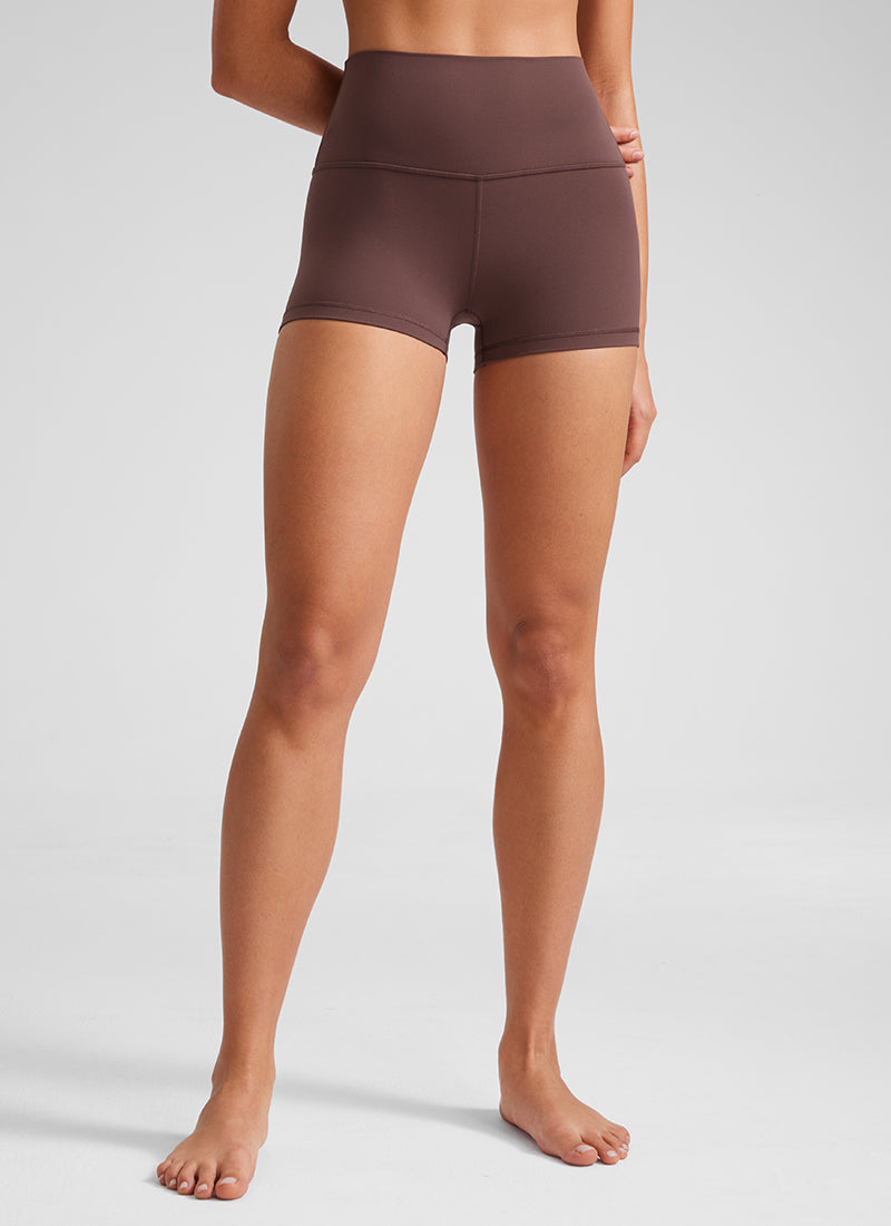 CRZ YOGA 여성용 요가 하이라이즈 부티 Butterluxe 바이커 쇼츠 6cm 토프