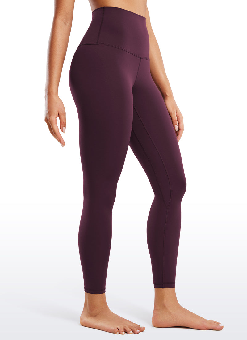 CRZ YOGA 여성용 라운지 슈퍼 하이 라이즈 Butterluxe 요가 레깅스 64cm 딥 퍼플